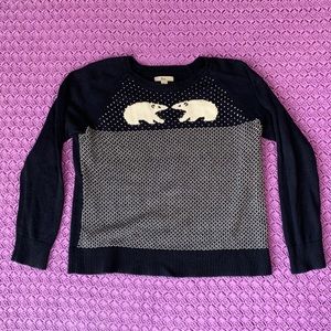GH Bass Polar Bear Sweater XL